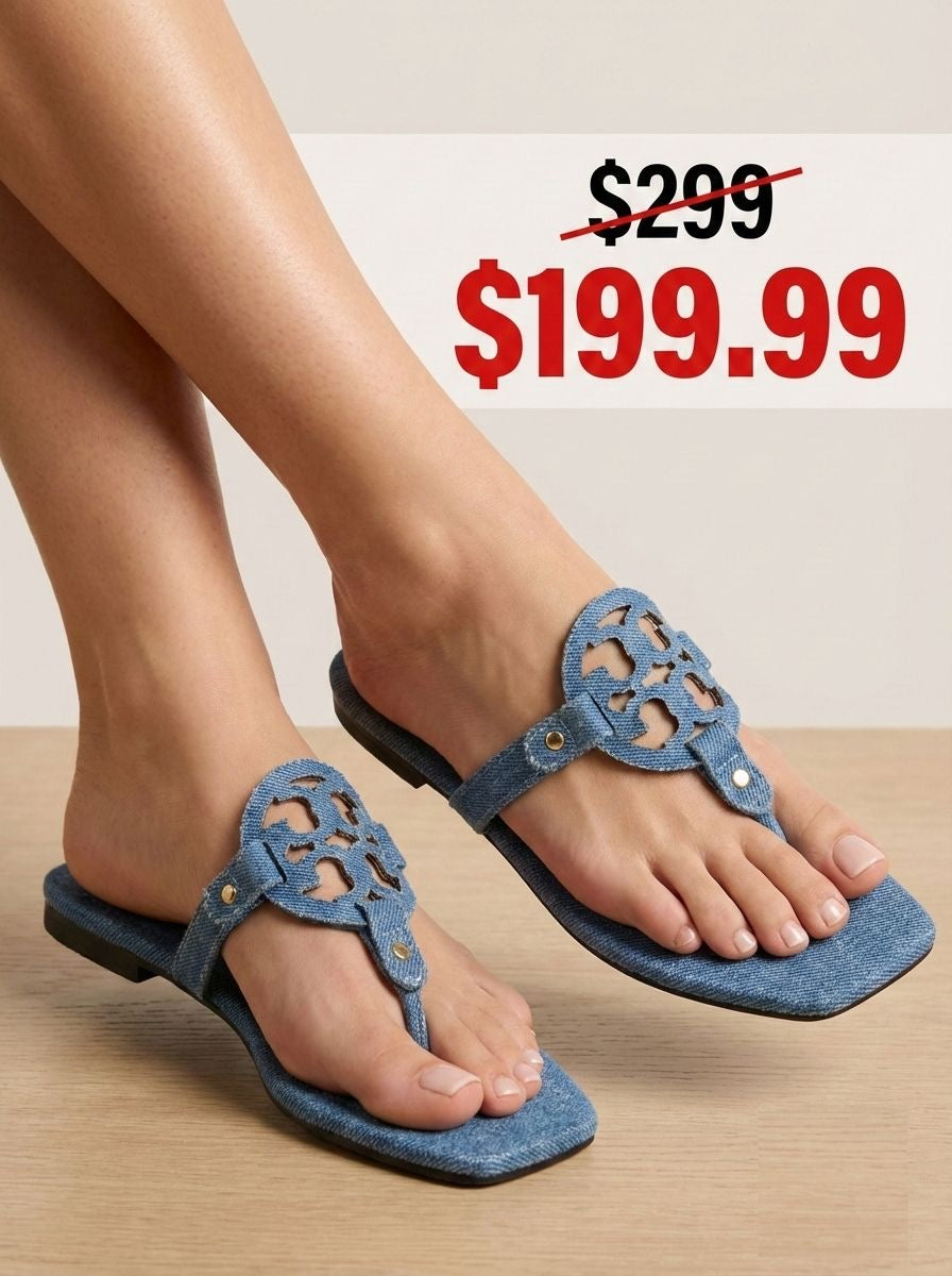 Sandalias Azul Tory