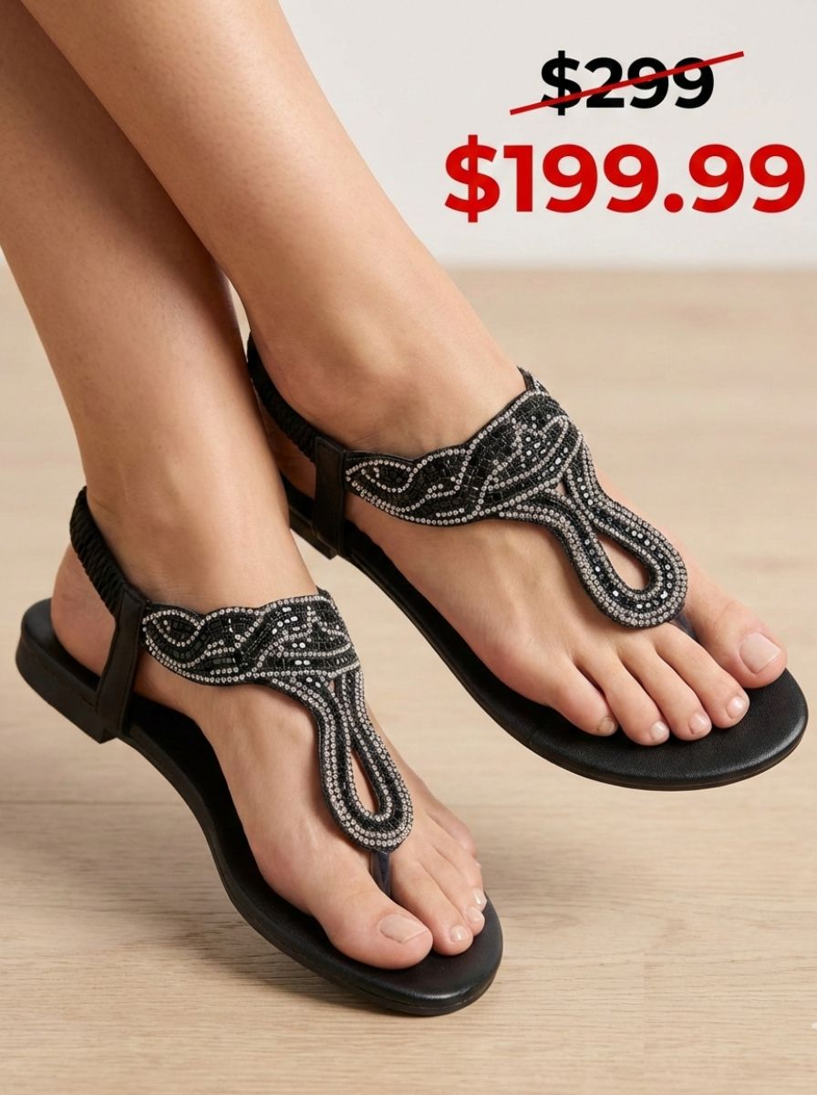 Sandalias Tribal Negro